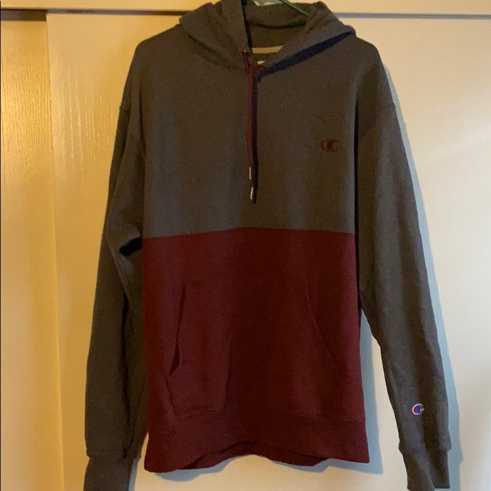 Large Champion hoodie